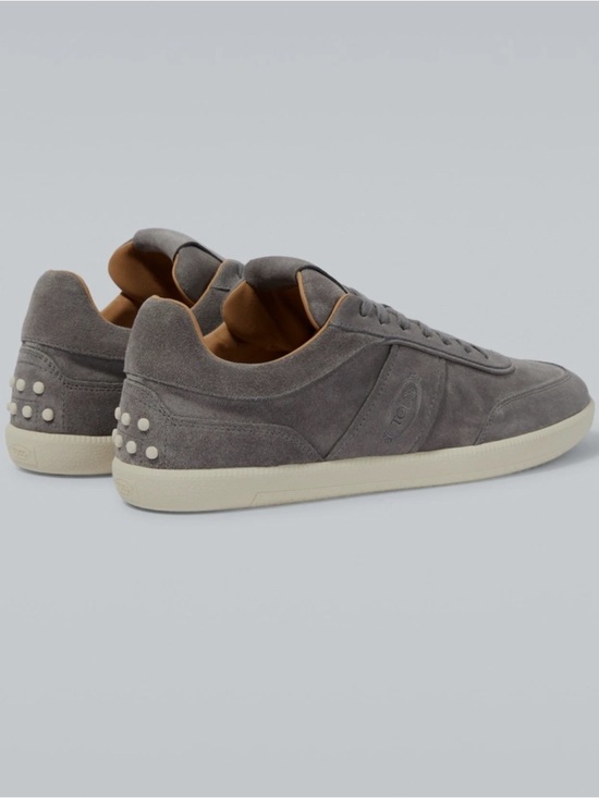 Tod's Other - TOD’S Men's Tabs Suede Grey Low-Top Sneakers US 9 Made in Italy